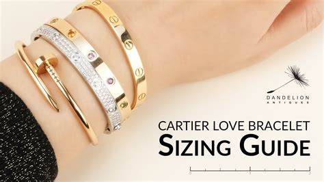 cartier size 16 bracelet|cartier bracelet sizing chart.